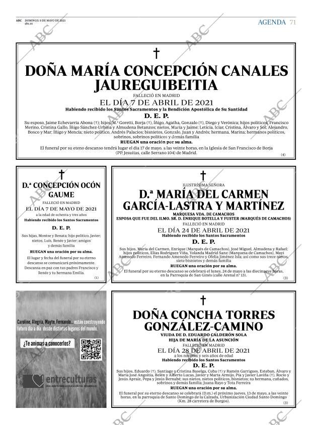 ABC MADRID 09-05-2021 página 71