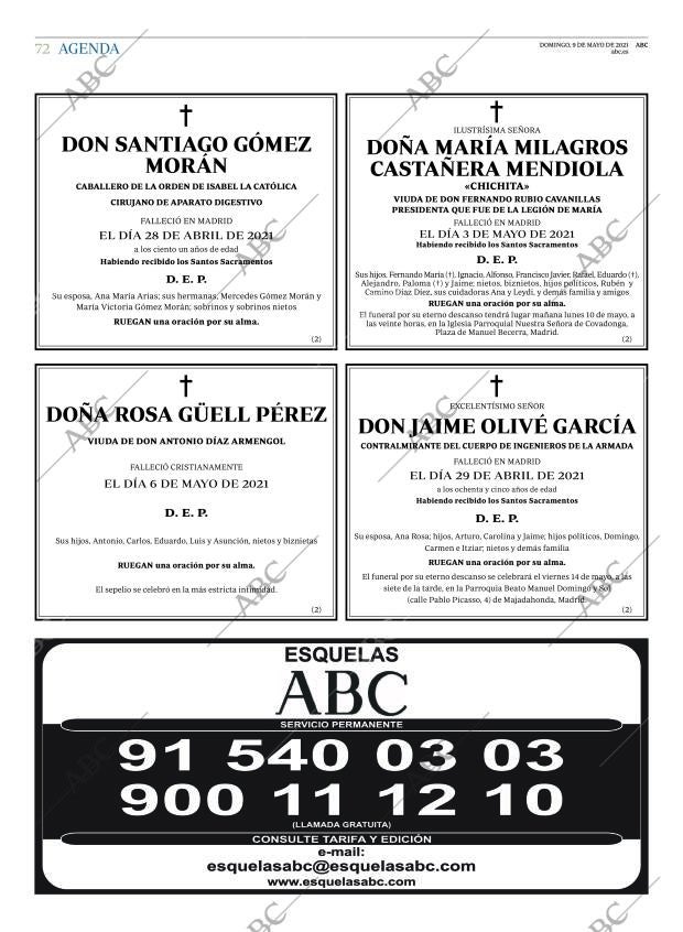 ABC MADRID 09-05-2021 página 72