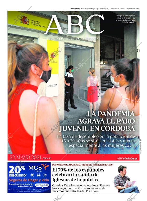 ABC CORDOBA 22-05-2021 página 1