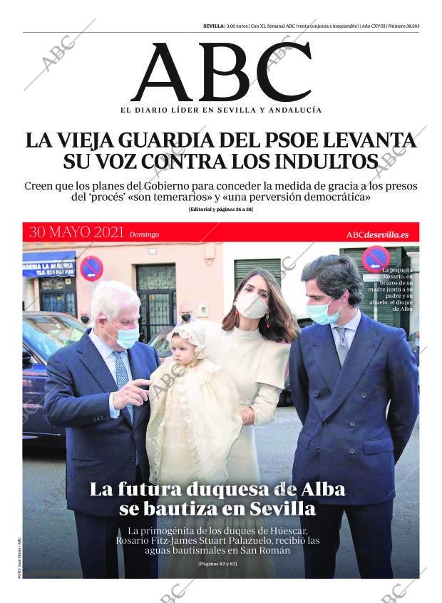 ABC SEVILLA 30-05-2021 página 1