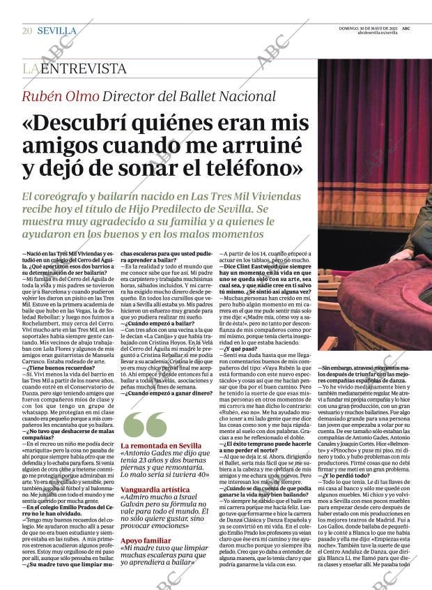 ABC SEVILLA 30-05-2021 página 20