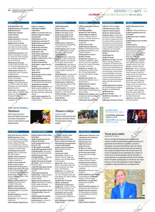 ABC SEVILLA 30-05-2021 página 85