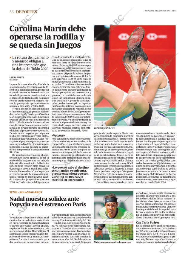 ABC MADRID 02-06-2021 página 56