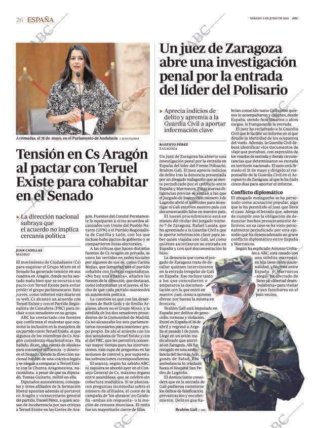 ABC MADRID 05-06-2021 página 26