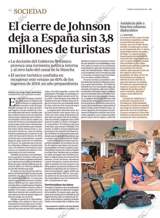 ABC MADRID 05-06-2021 página 42