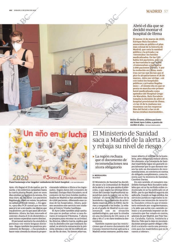 ABC MADRID 05-06-2021 página 57