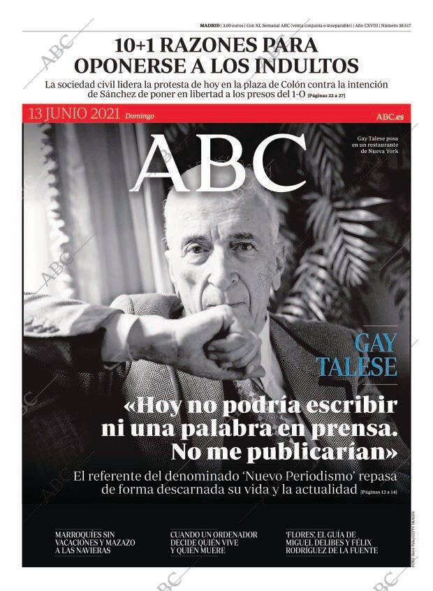 ABC MADRID 13-06-2021 página 1