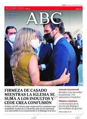 ABC MADRID 18-06-2021 página 1