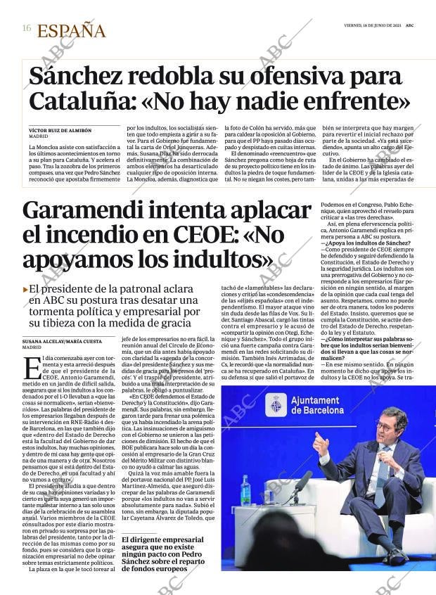 ABC MADRID 18-06-2021 página 16