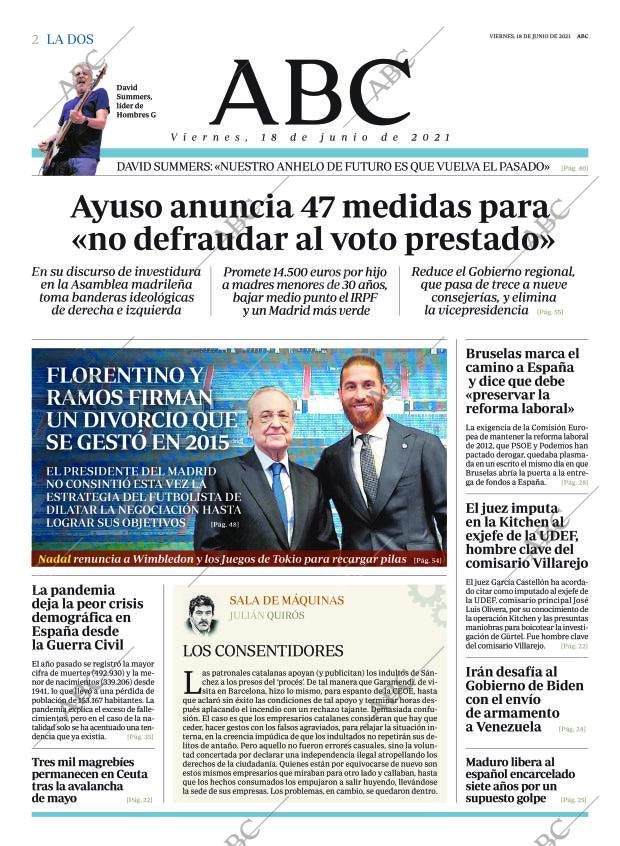 ABC MADRID 18-06-2021 página 2