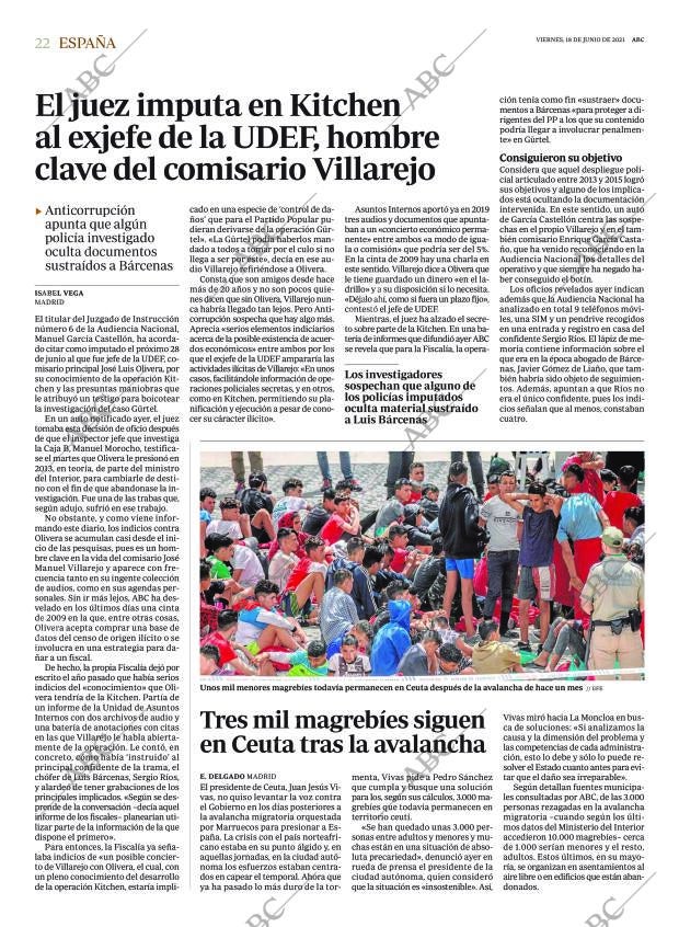 ABC MADRID 18-06-2021 página 22