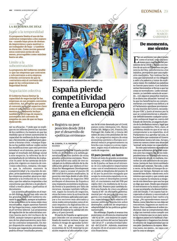 ABC MADRID 18-06-2021 página 29