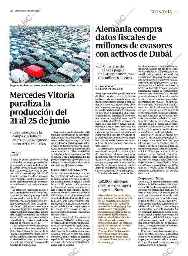 ABC MADRID 18-06-2021 página 33