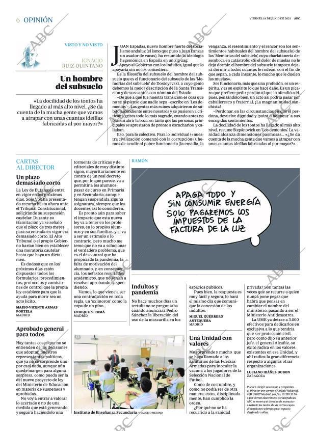 ABC MADRID 18-06-2021 página 6