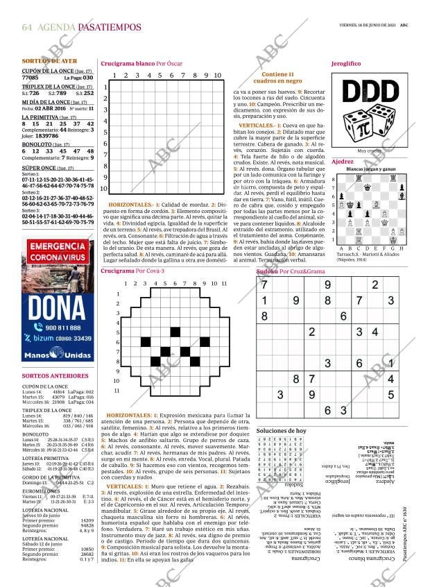 ABC MADRID 18-06-2021 página 64