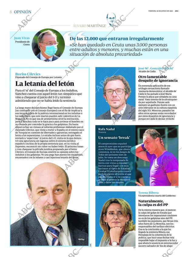 ABC MADRID 18-06-2021 página 8