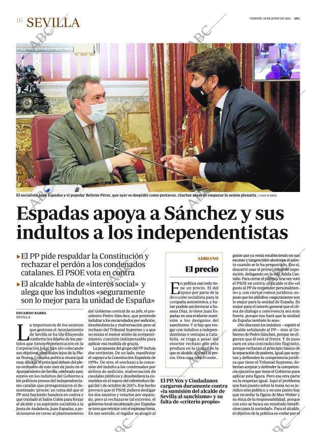 ABC SEVILLA 18-06-2021 página 16