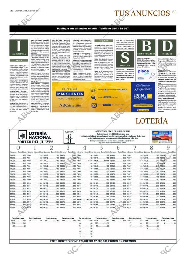 ABC SEVILLA 18-06-2021 página 63