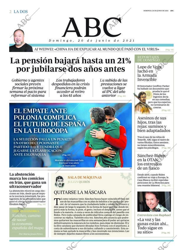 ABC MADRID 20-06-2021 página 2