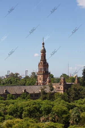 Vistas de Sevilla desde la Audiencia Provincial