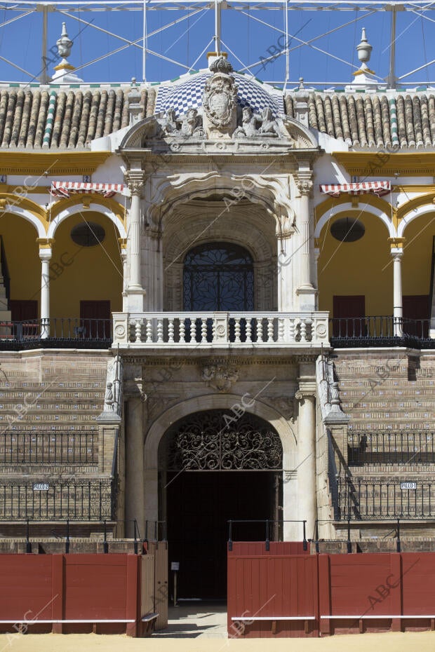 La plaza de Toros de la maestranza sin Actividad