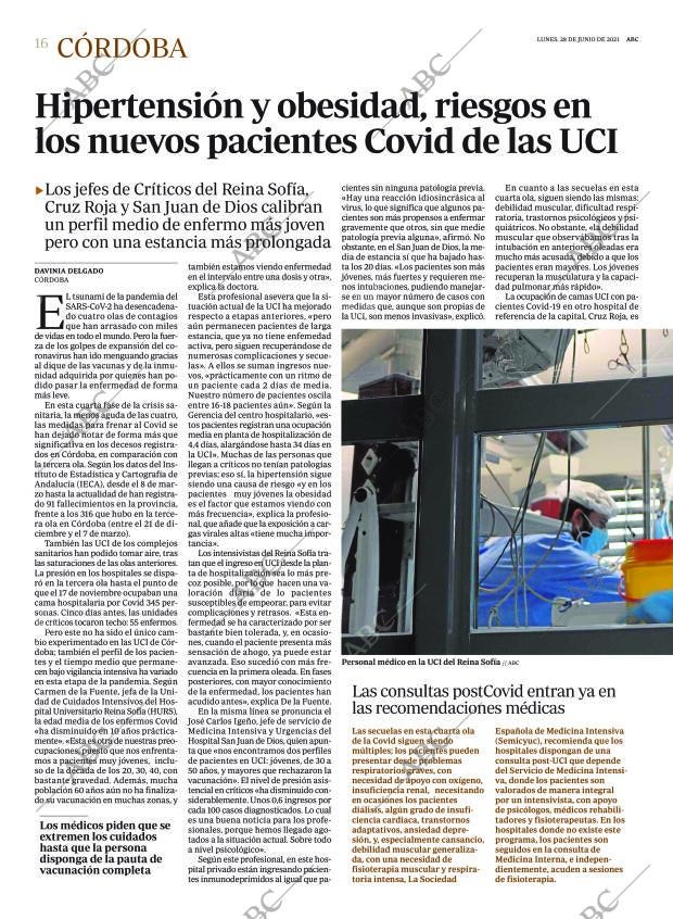 ABC CORDOBA 28-06-2021 página 16