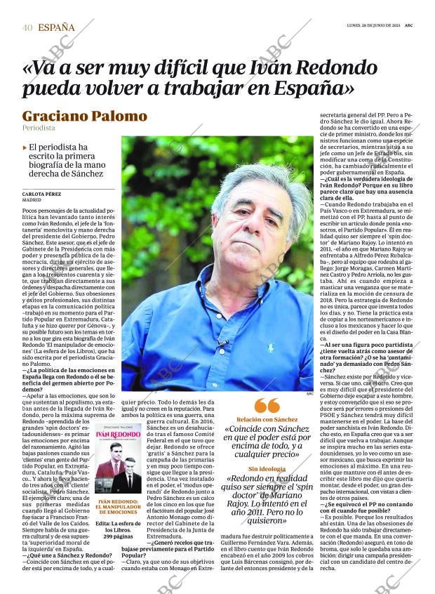 ABC CORDOBA 28-06-2021 página 40