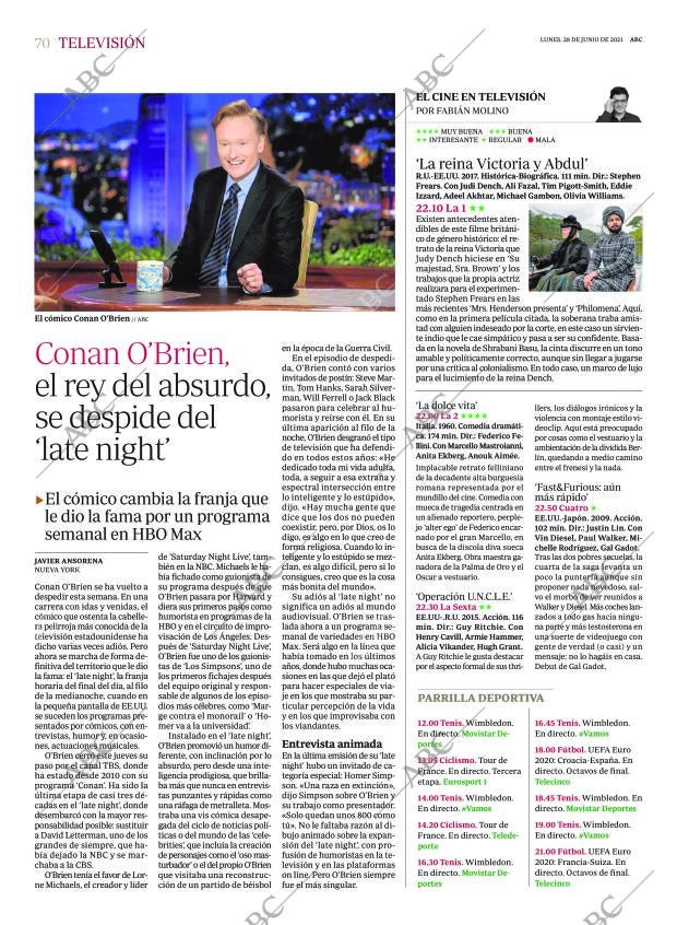 ABC CORDOBA 28-06-2021 página 70