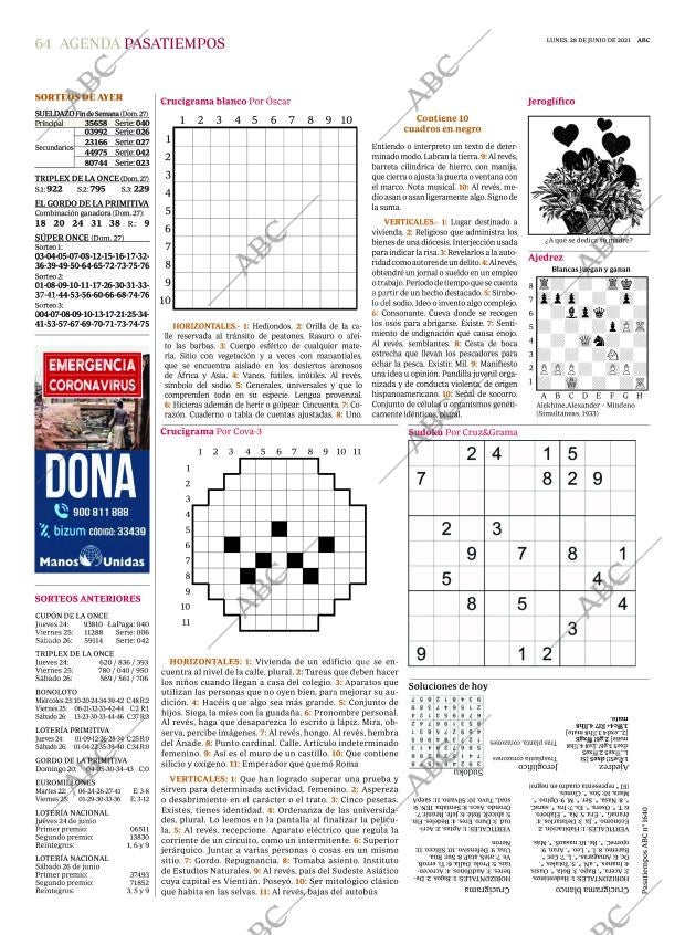 ABC MADRID 28-06-2021 página 64