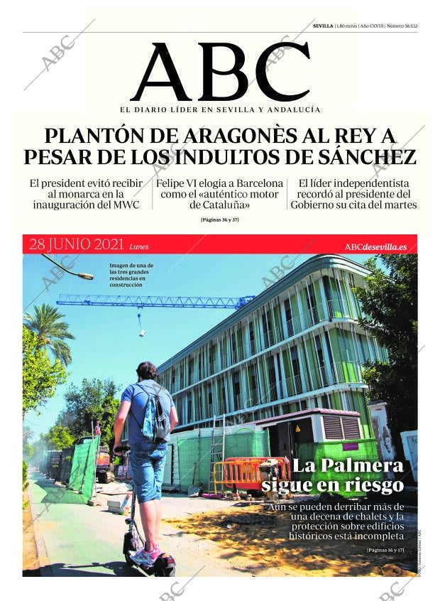 ABC SEVILLA 28-06-2021 página 1