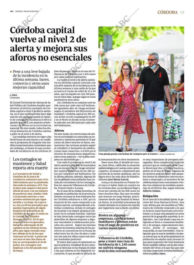 ABC CORDOBA 01-07-2021 página 19