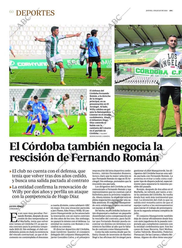 ABC CORDOBA 01-07-2021 página 60