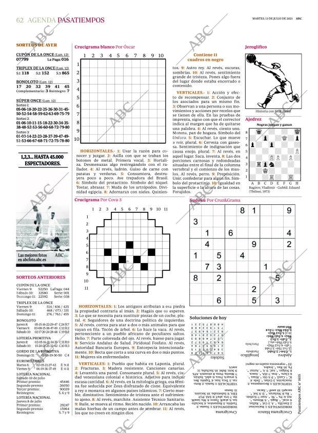 ABC MADRID 13-07-2021 página 62