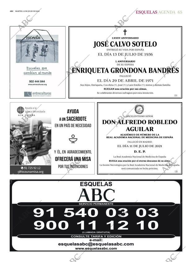 ABC MADRID 13-07-2021 página 65