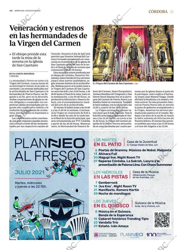 ABC CORDOBA 14-07-2021 página 21