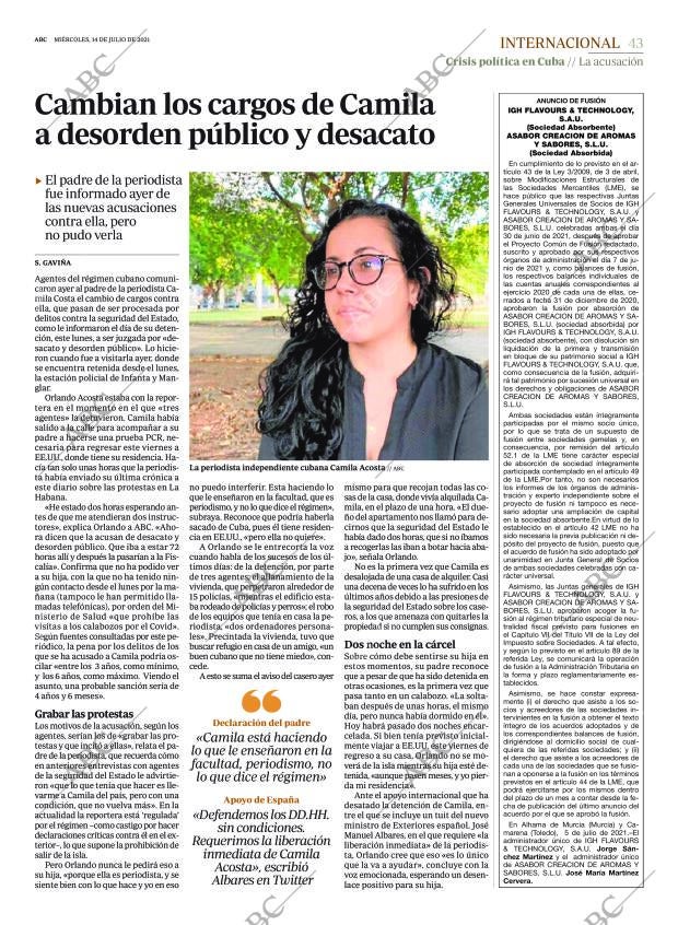 ABC CORDOBA 14-07-2021 página 43