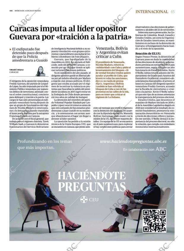 ABC CORDOBA 14-07-2021 página 45