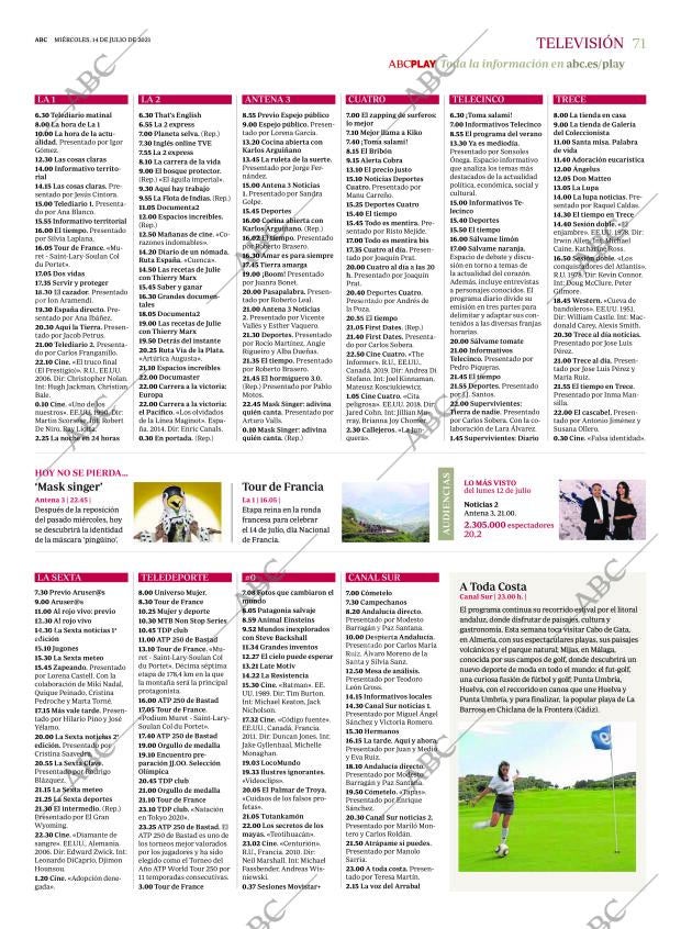 ABC CORDOBA 14-07-2021 página 71