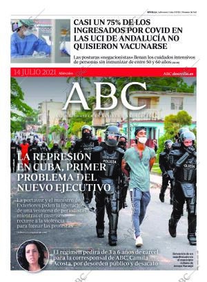 ABC SEVILLA 14-07-2021 página 1
