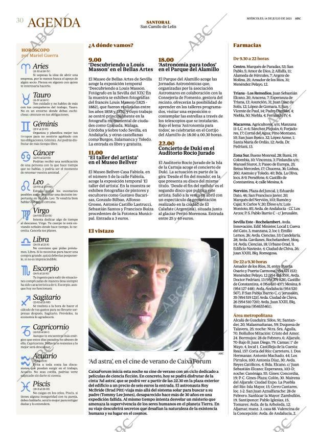 ABC SEVILLA 14-07-2021 página 30