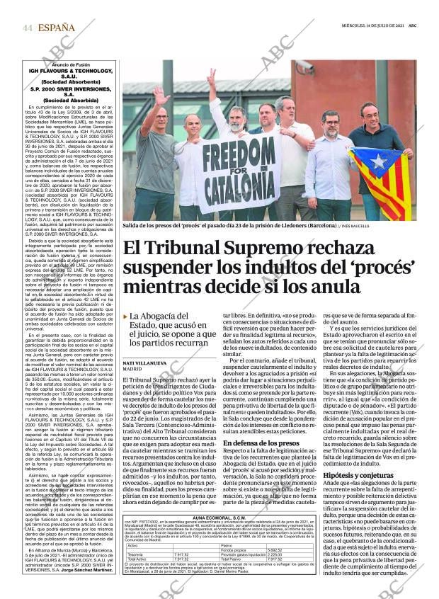 ABC SEVILLA 14-07-2021 página 44