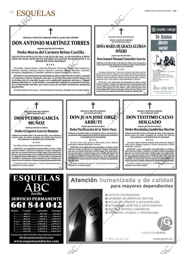 ABC SEVILLA 14-07-2021 página 66