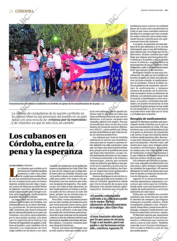 ABC CORDOBA 15-07-2021 página 22