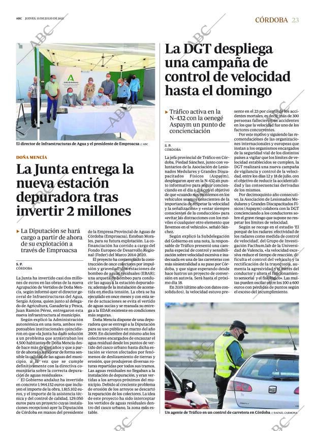 ABC CORDOBA 15-07-2021 página 23