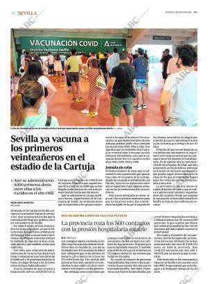 ABC SEVILLA 15-07-2021 página 20
