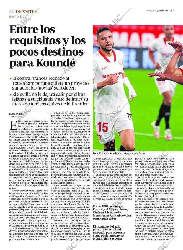 ABC SEVILLA 15-07-2021 página 62