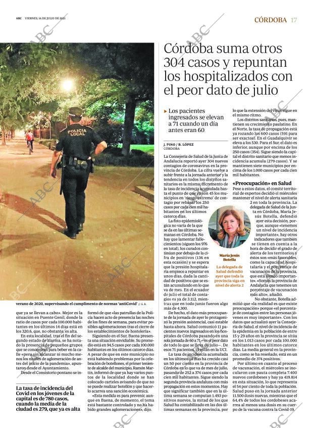 ABC CORDOBA 16-07-2021 página 17