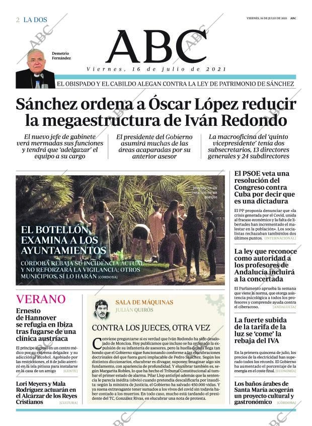 ABC CORDOBA 16-07-2021 página 2