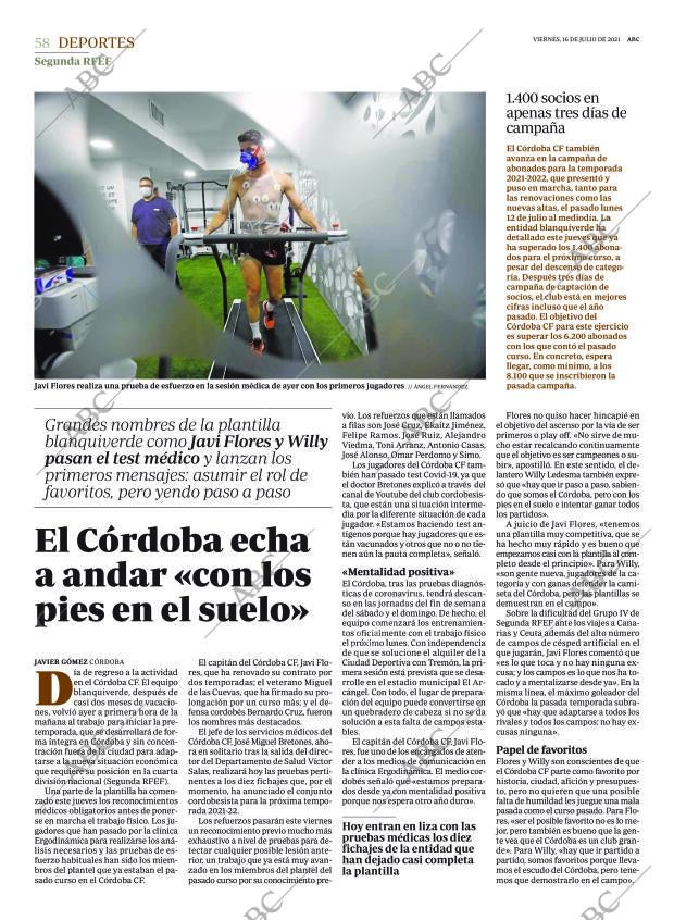 ABC CORDOBA 16-07-2021 página 58