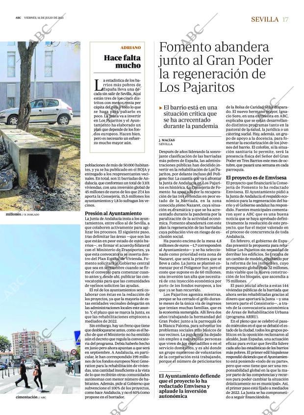 ABC SEVILLA 16-07-2021 página 17